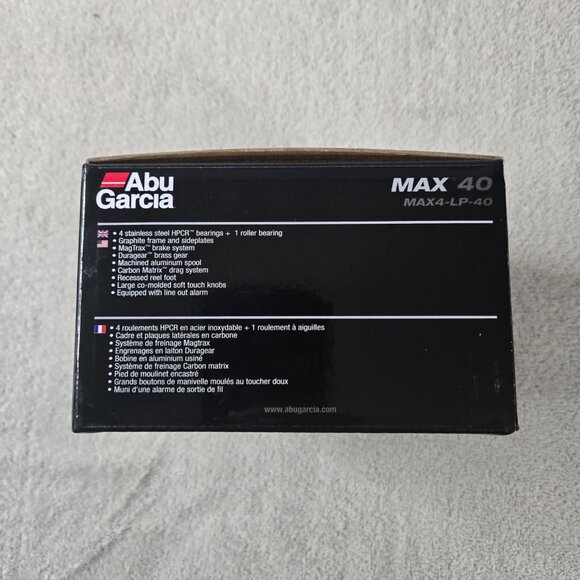 Abu Garcia Low Profile Reel Max4-LP-40 – Right Hand - Picture 6 of 9
